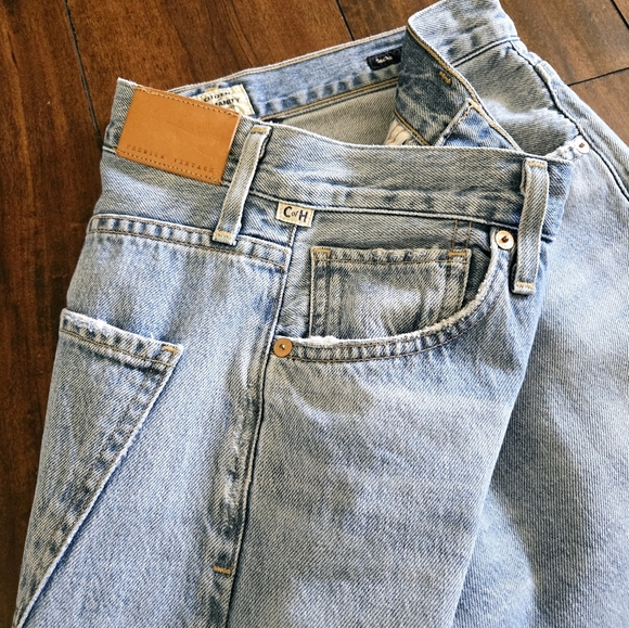 Citizens Of Humanity Sacha High Rise Wide Leg Button Fly Jean in Promise Size 26 - Picture 11 of 16